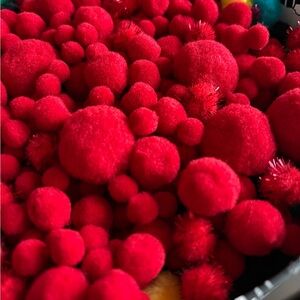 Mixed lot of Pom Poms
